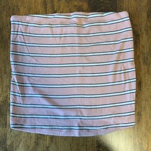 American Eagle soft & sexy cropped tube top.